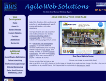 Tablet Screenshot of agilews.com